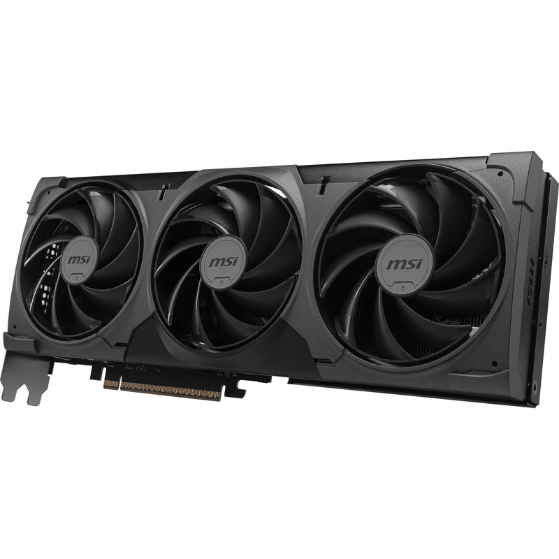 ギャラリービューアに画像をロードする, Msi geforce rtx 5080 16g ventus 3x oc black grafische kaart (zwart, 3x displayport, 1x hdmi)