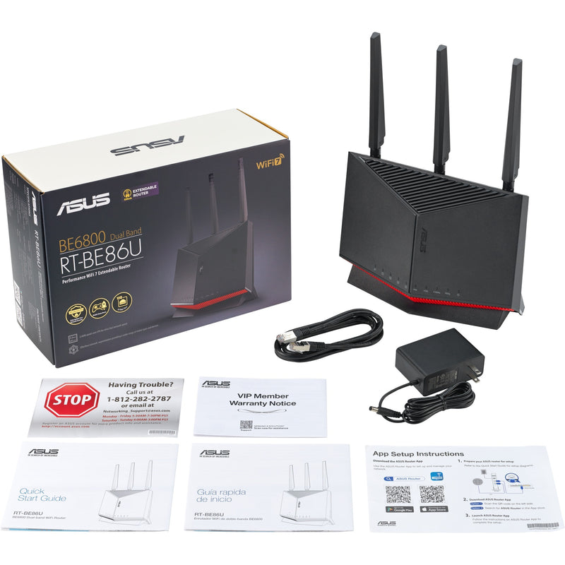 Afbeelding laden in galerijviewer, Asus rt-be86u router