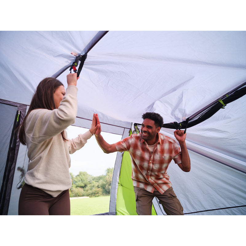 Load image into Gallery viewer, Coleman fastpitch victoria falls 4 blackout tent (groen grijs)