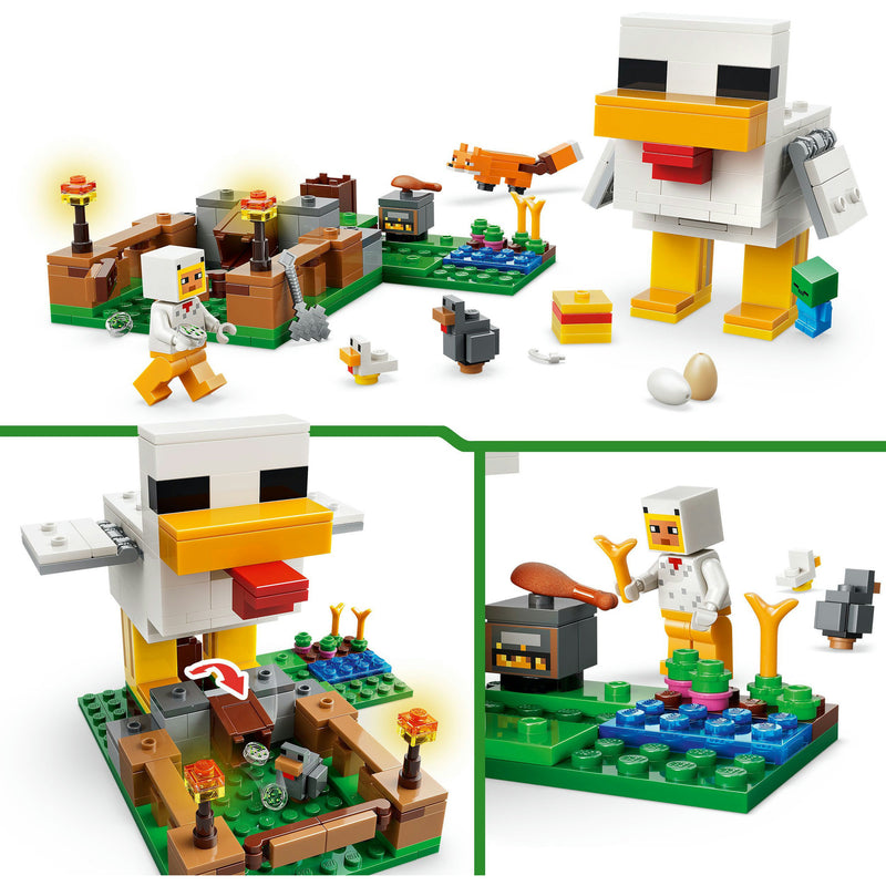 Load image into Gallery viewer, Lego minecraft 21585 kippenboerderij