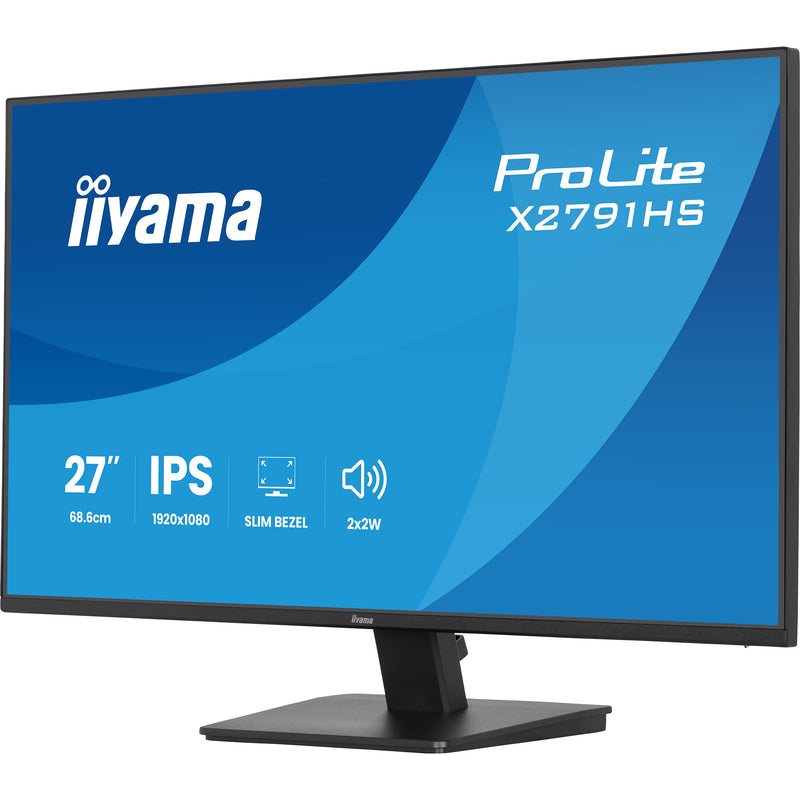 Load image into Gallery viewer, Iiyama prolite x2791hs-b1 27 monitor (zwart (mat), 120 hz, hdmi, displayport, audio)