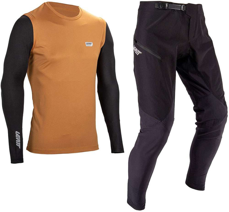 Load image into Gallery viewer, Leatt 1.0 ride kit - mtb long sleeve jersey pants