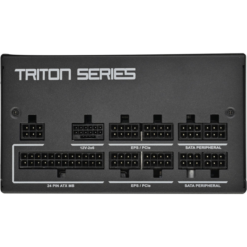 Load image into Gallery viewer, Silverstone triton 1000rz modulaire 1000 watt voeding (zwart, 1x 12v-2x6, 4x pcie)