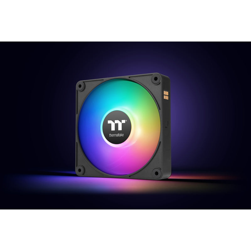 Load image into Gallery viewer, Thermaltake ct120 ex reverse argb sync pc cooling fan (3-fan pack) case fans (zwart, 3 stuks, 120 x 120 x 25 mm, pwm)