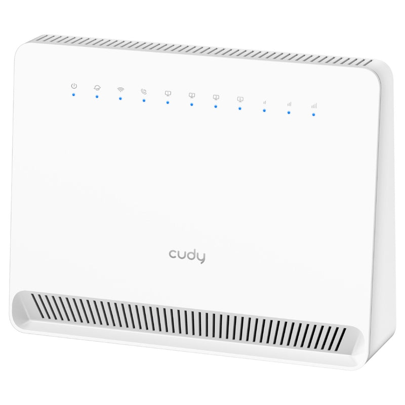 Laden Sie das Bild in Galerie -Viewer, Cudy ac1200 wi-fi 4g lte-cat6 gigabit router lt700v mesh router (wit, mesh, app, nano simslot)