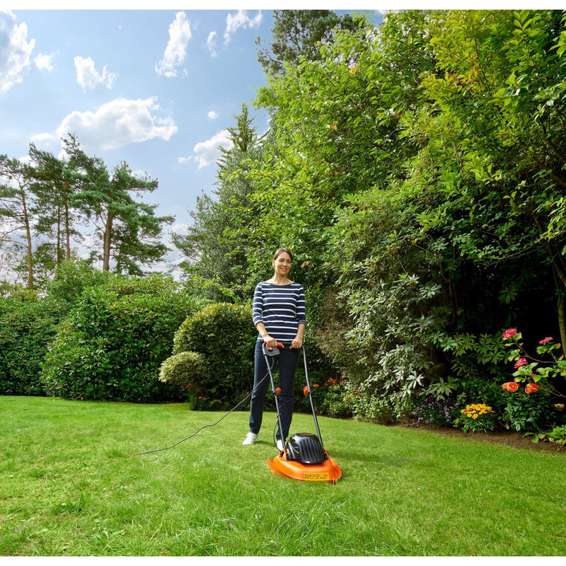 Laden Sie das Bild in Galerie -Viewer, Black+decker 1200w zweefmaaier hovermaaier 30cm maaibreedte - bemwh551-qs