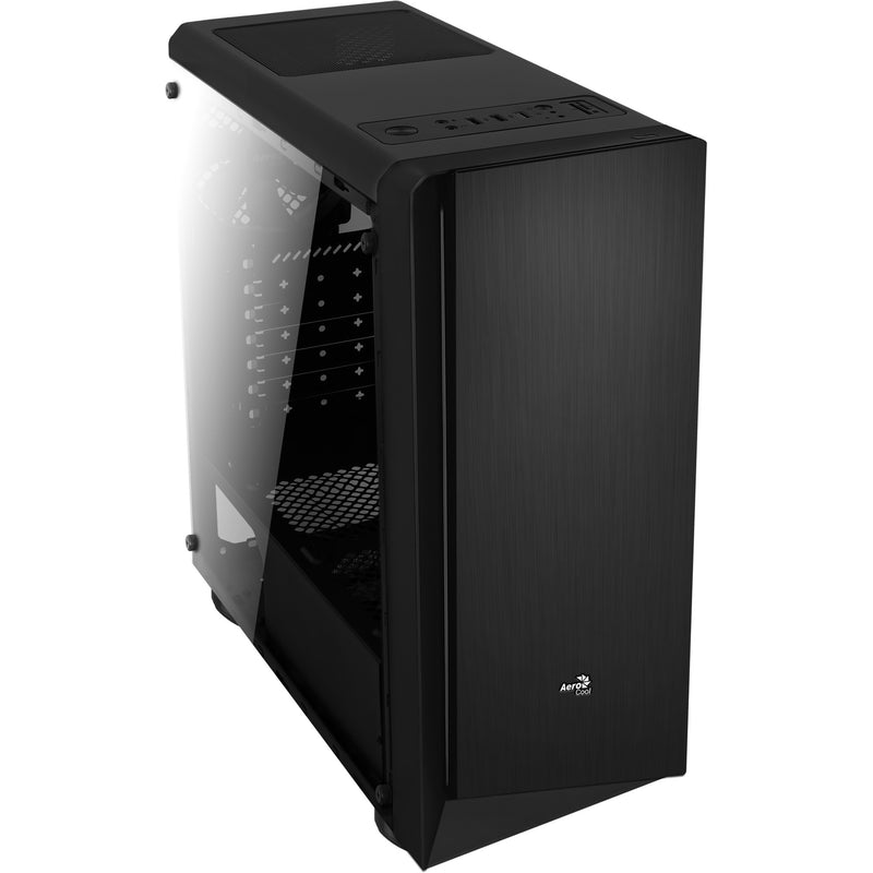 Load image into Gallery viewer, Aerocool rift midi tower behuizing (zwart | 3x usb-a | rgb | window)