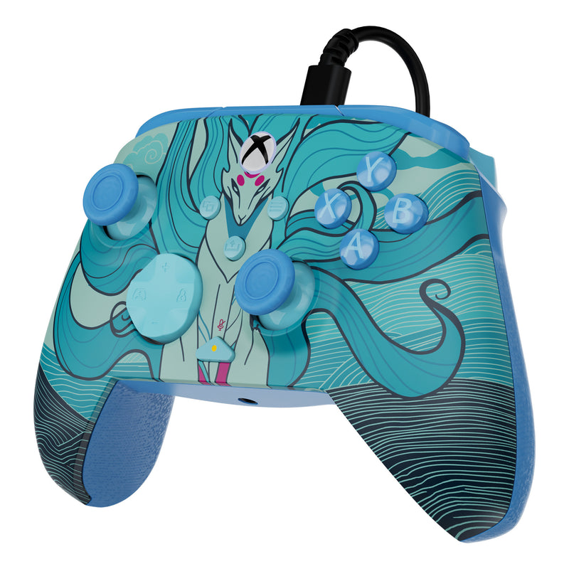 Load image into Gallery viewer, Turtle beach rematch geavanceerde bedrade controller (blue kitsune, xbox serie x|s, xbox one, pc)