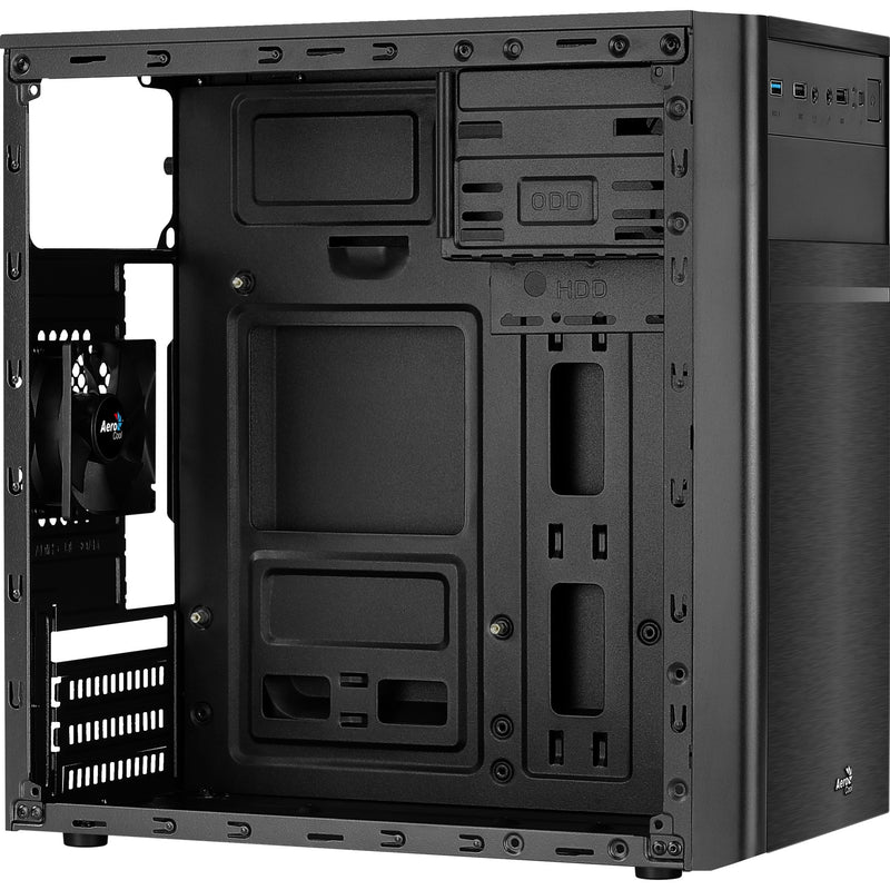 Load image into Gallery viewer, Aerocool cs-103 mini tower behuizing (zwart | 3x usb-a)