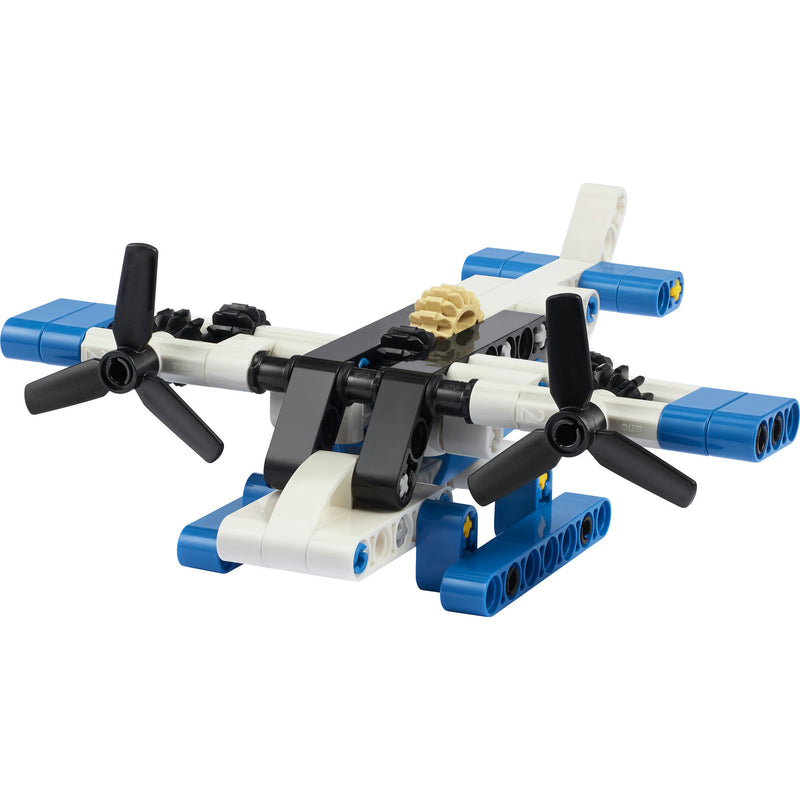 Afbeelding laden in galerijviewer, Lego technic 30736 wit watervliegtuig