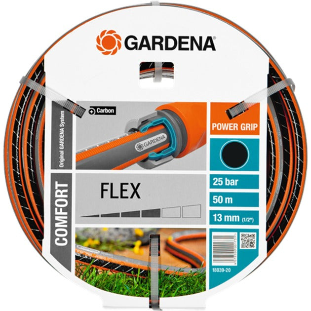Load image into Gallery viewer, Gardena comfort flex slang 13 mm (1 2 ) (zwart oranje, 18039-20, 50 m)