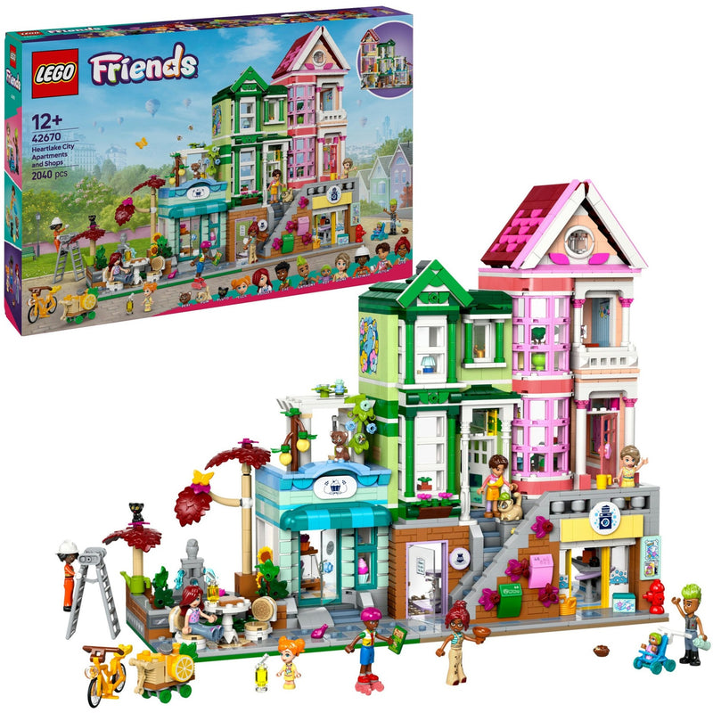 Load image into Gallery viewer, Lego friends - heartlake city appartementen en winkels constructiespeelgoed (42670)