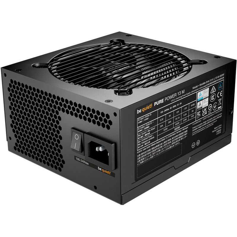 Load image into Gallery viewer, Be quiet! pure power 13 m modulaire 650 watt voeding (zwart, 1x 12v-2x6, 2x pcie)