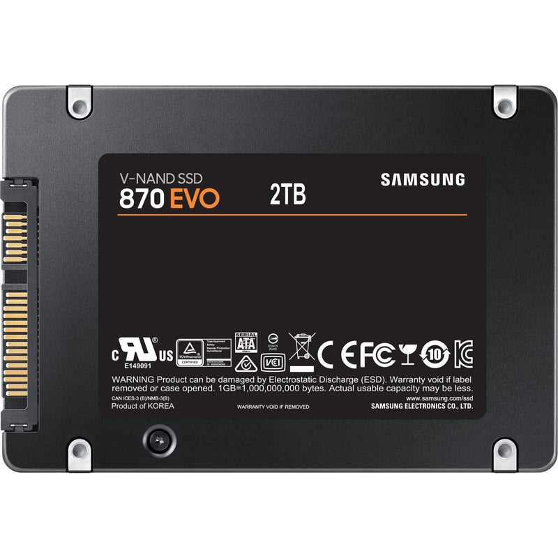Chargez l'image dans la visionneuse de la galerie, Samsung 870 evo 2 tb ssd (mz-77e2t0b eu, sata 600)