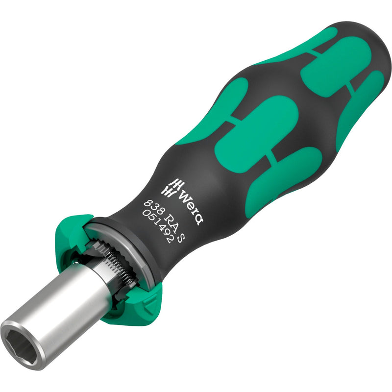 Load image into Gallery viewer, Wera kraftform kompakt 838 ra s imperial set 1 bitset (zwart groen, 14‑delig)