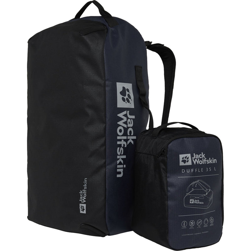 Load image into Gallery viewer, Jack wolfskin all-in duffle 35 rugzak (donkerblauw, 35 liter)