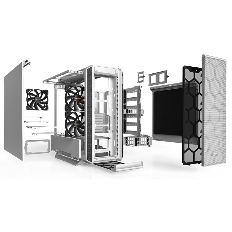 Load image into Gallery viewer, Be quiet! silent base 802 midi tower behuizing (wit | 2x usb-a | 1x usb-c)