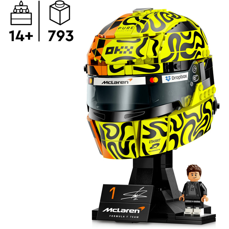 Cargue la imagen en el visor de la galería, Lego editions mclaren mastercard f1 team helm van lando norris bouwpakket voor kinderen 43023