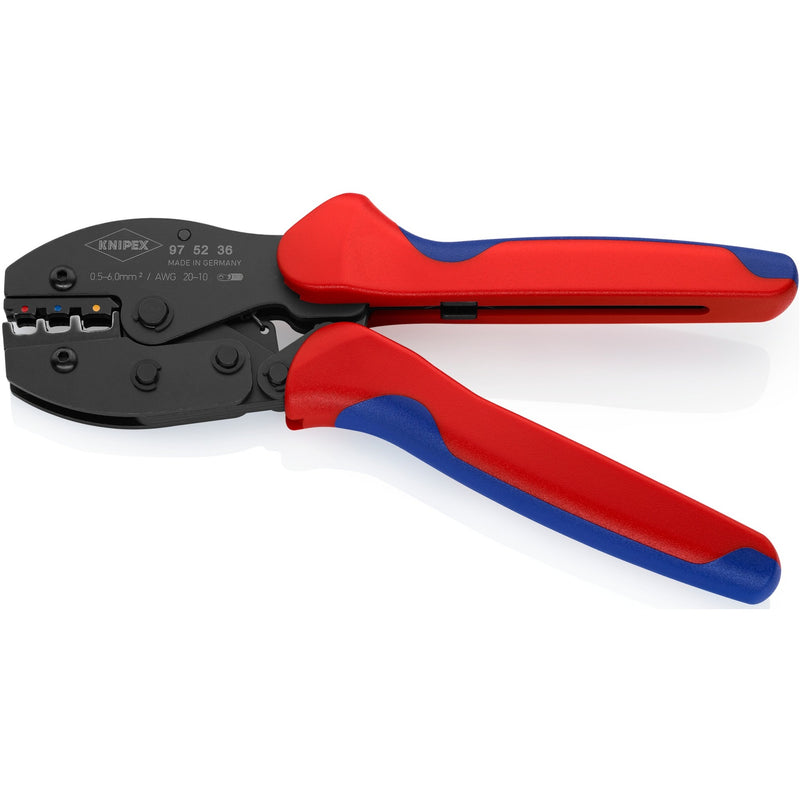 Load image into Gallery viewer, Knipex preciforce krimptang 975236 (rood blauw)