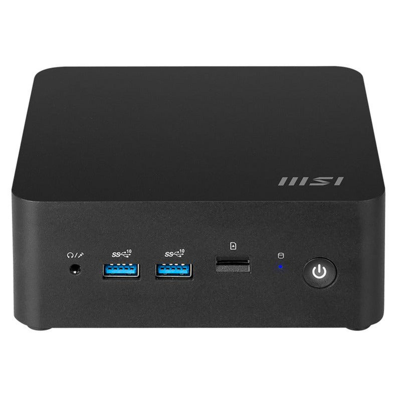 Afbeelding laden in galerijviewer, Msi cubi nuc ai 1umg-019beu barebone (zwart | core ultra 5 125h | arc graphics)