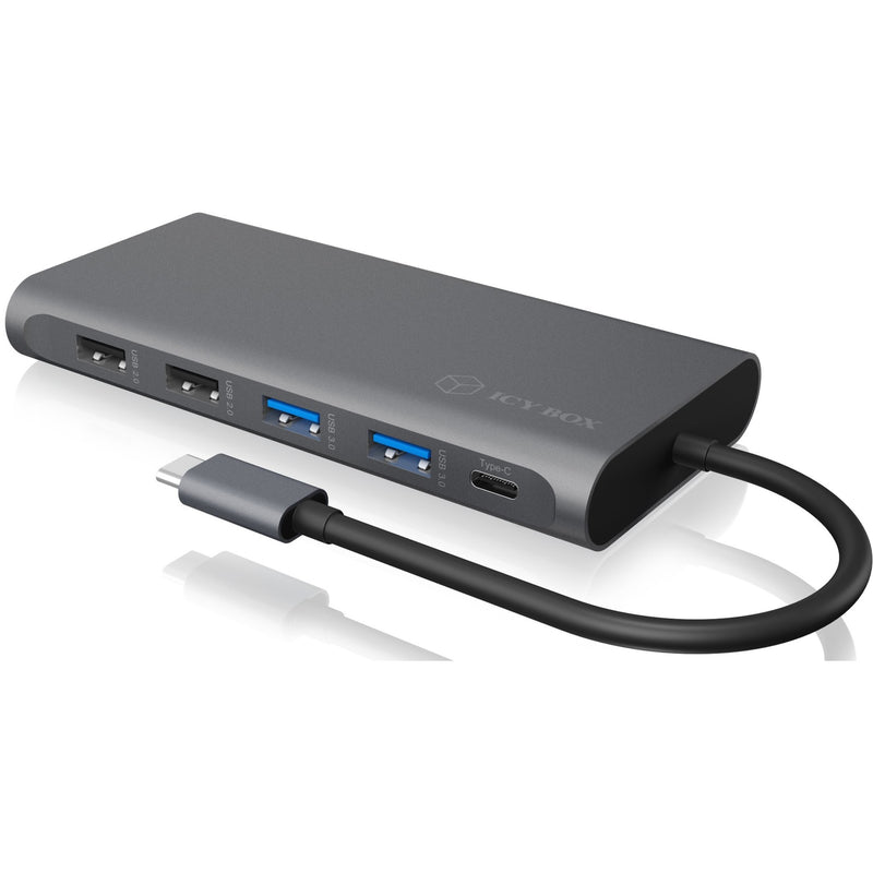 Load image into Gallery viewer, Icy box ib-dk4050-cpd dockingstation (antraciet)