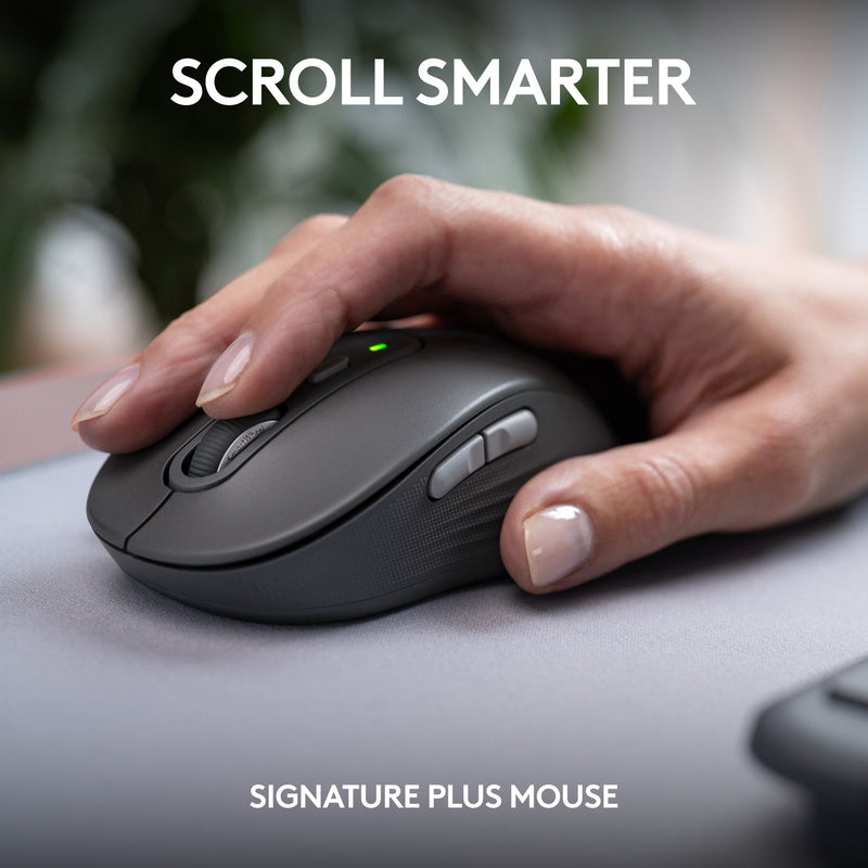 Load image into Gallery viewer, Logitech mk950 signature slim draadloze desktopset (grafiet, us-international lay-out (qwerty), 400 - 4000 dpi)