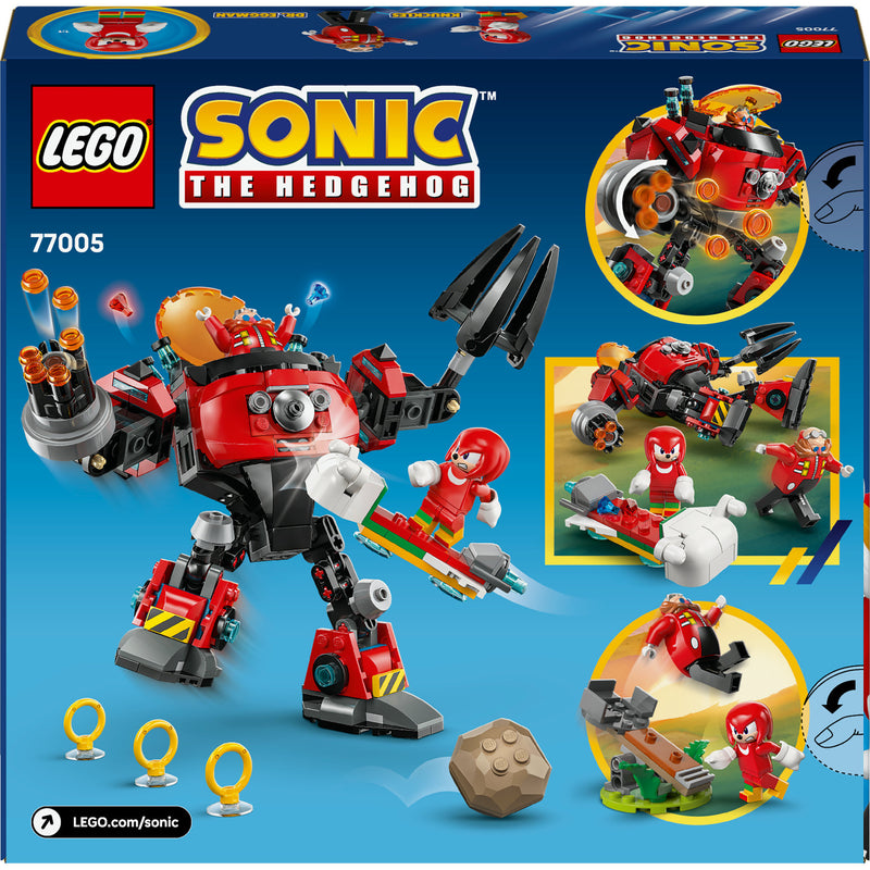 Load image into Gallery viewer, Lego sonic the hedgehog - knuckles vs. dr. eggman egg crusher mecha constructiespeelgoed (77005)