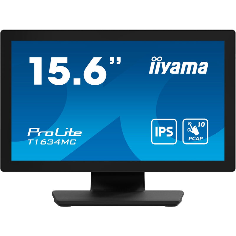 Afbeelding laden in galerijviewer, Iiyama prolite t1634mc-b1s 16 touchscreen monitor (zwart (mat), hdmi, displayport, vga)