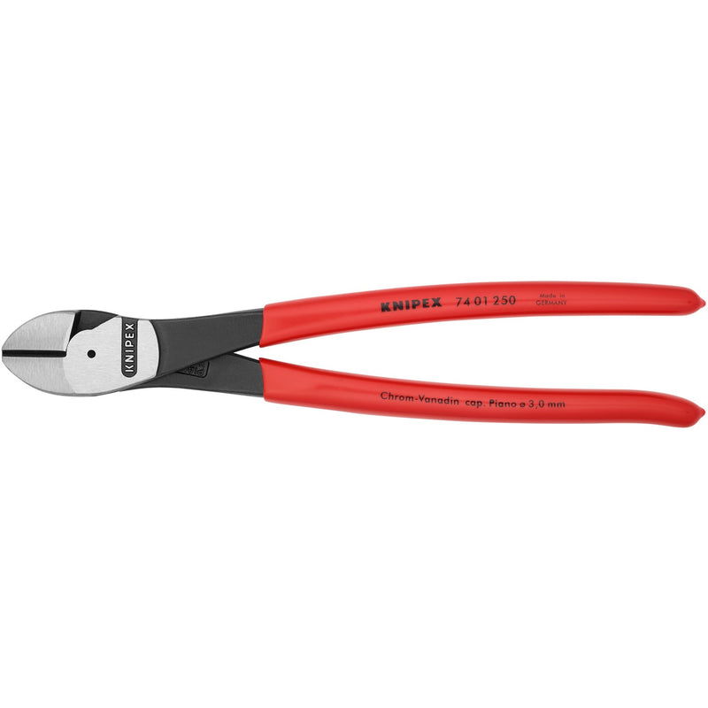 Load image into Gallery viewer, Knipex kracht-zijsnijtang 74 01 250 kniptang (rood)