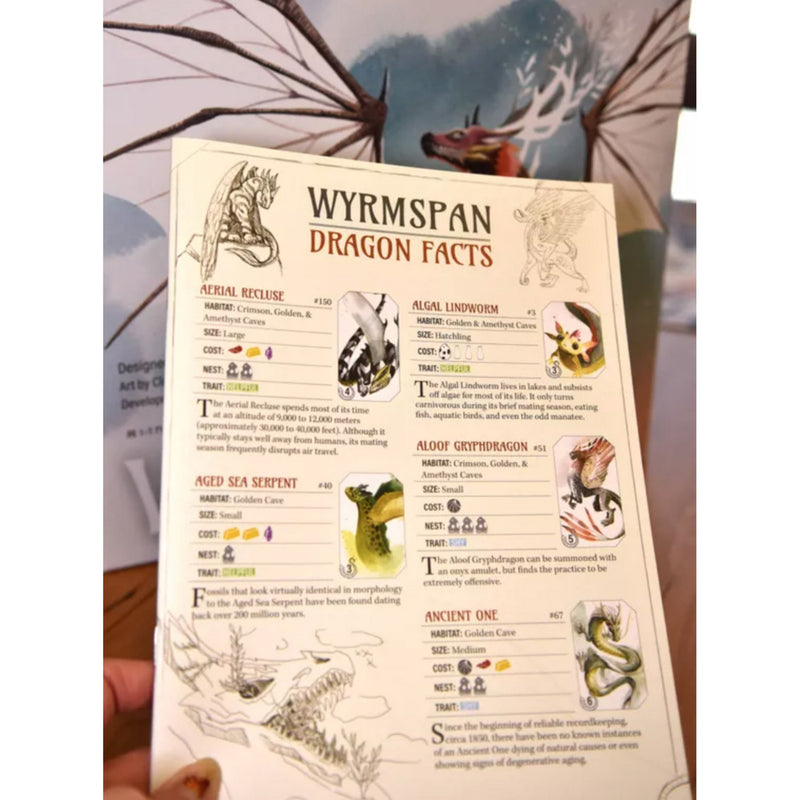 Load image into Gallery viewer, Asmodee wyrmspan bordspel (engels, 1 - 5 spelers, 90 minuten, vanaf 14 jaar)