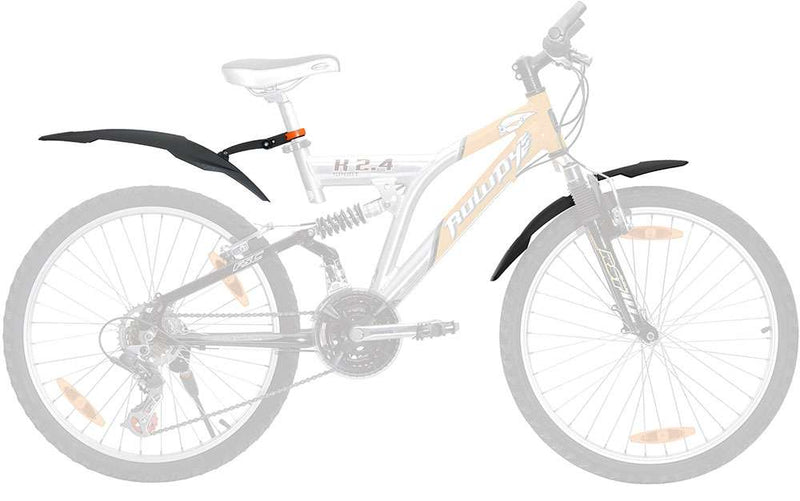 Load image into Gallery viewer, SKS Stel spatborden 20 24 ATB opdruk Rowdy zwart