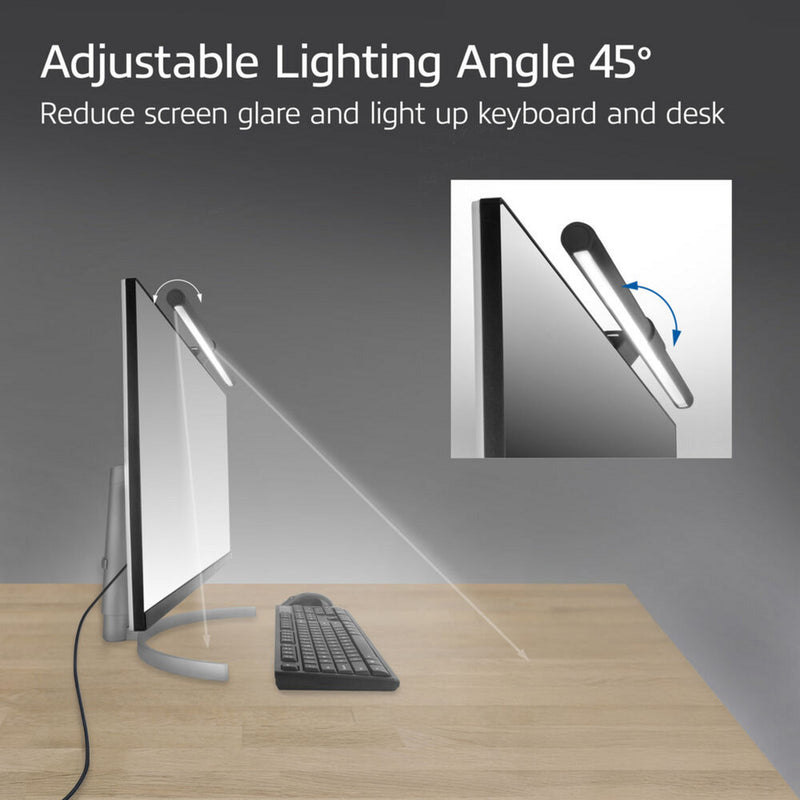 Load image into Gallery viewer, Act connectivity dimbare monitor led lichtbalk led-bar (zwart, usb-voeding, 3000k-6500k)