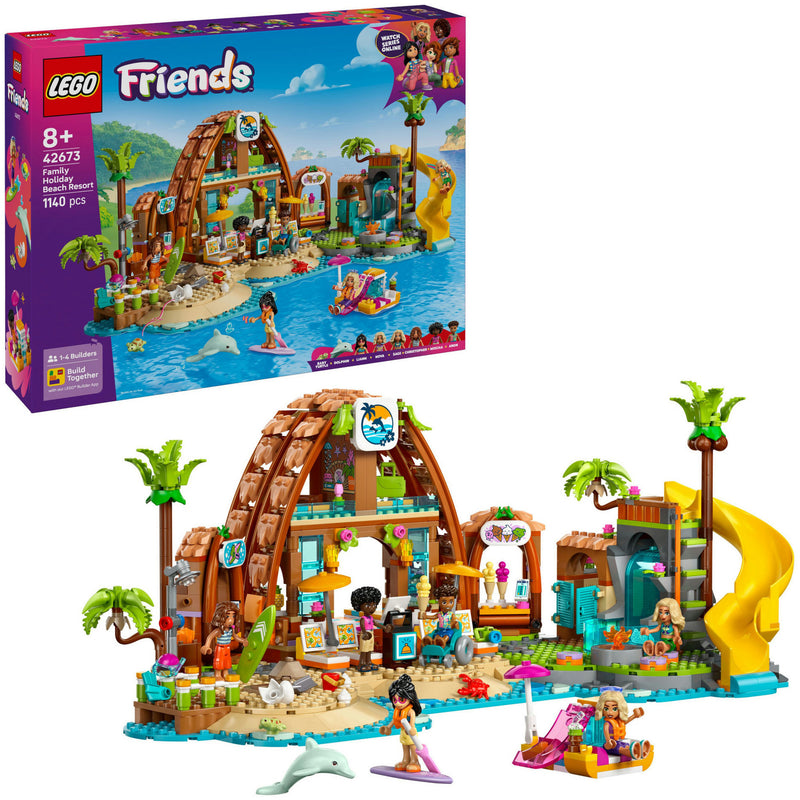 Load image into Gallery viewer, Lego friends 42673 familie vakantie strandresort
