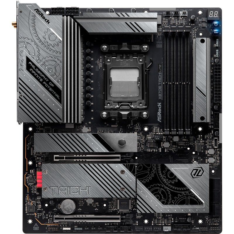 Afbeelding laden in galerijviewer, Asrock x870e taichi lite socket am5 moederbord (raid, 5 gb-lan, wi-fi 7, bt, e-atx)
