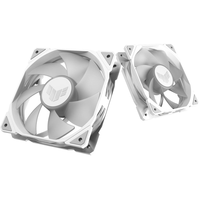 Load image into Gallery viewer, Asus tuf gaming tr120 argb reverse case fan (wit, 120 x 120 x 28 mm)
