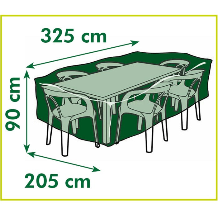 Load image into Gallery viewer, Nature tuinmeubelafdekhoes voor stoelen en tafels afdekking (grijs, 6030603)