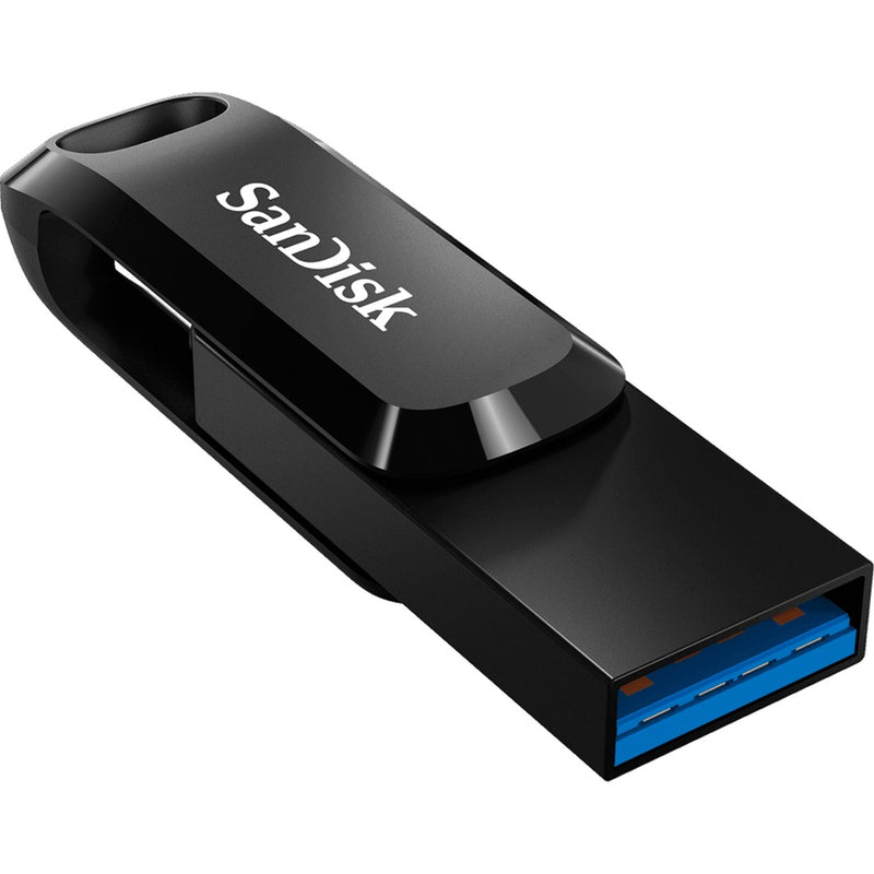 Afbeelding laden in galerijviewer, Sandisk ultra dual drive go 128 gb usb-stick (zwart, usb-a 3.2 (5 gbit s), usb-c 3.2 (5 gbit s))