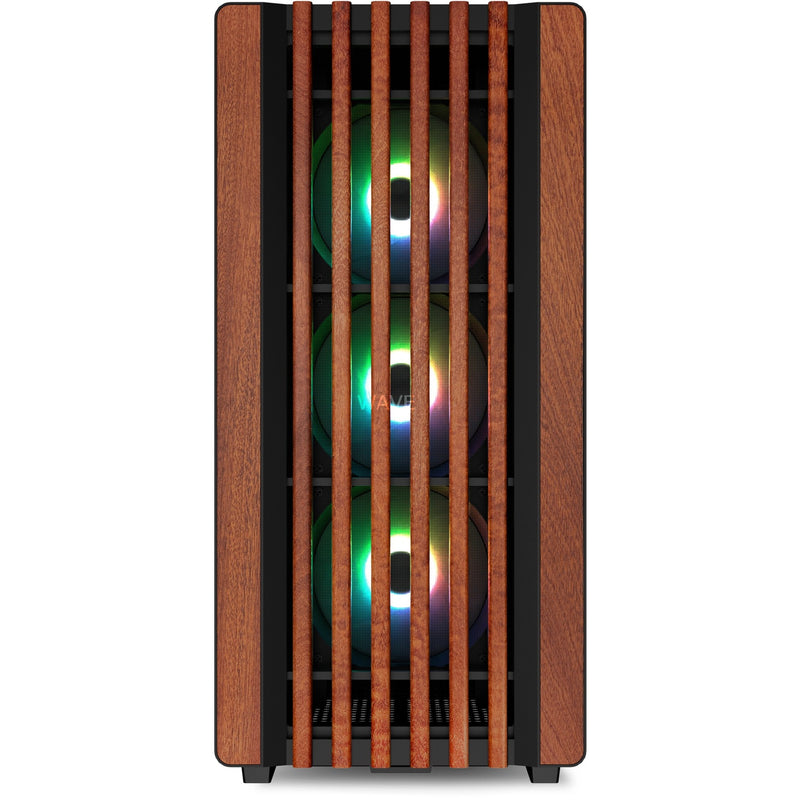 Load image into Gallery viewer, Sharkoon rebel c70g rgb midi tower behuizing (zwart | 2x usb-a | 1x usb-c | rgb | tempered glass)