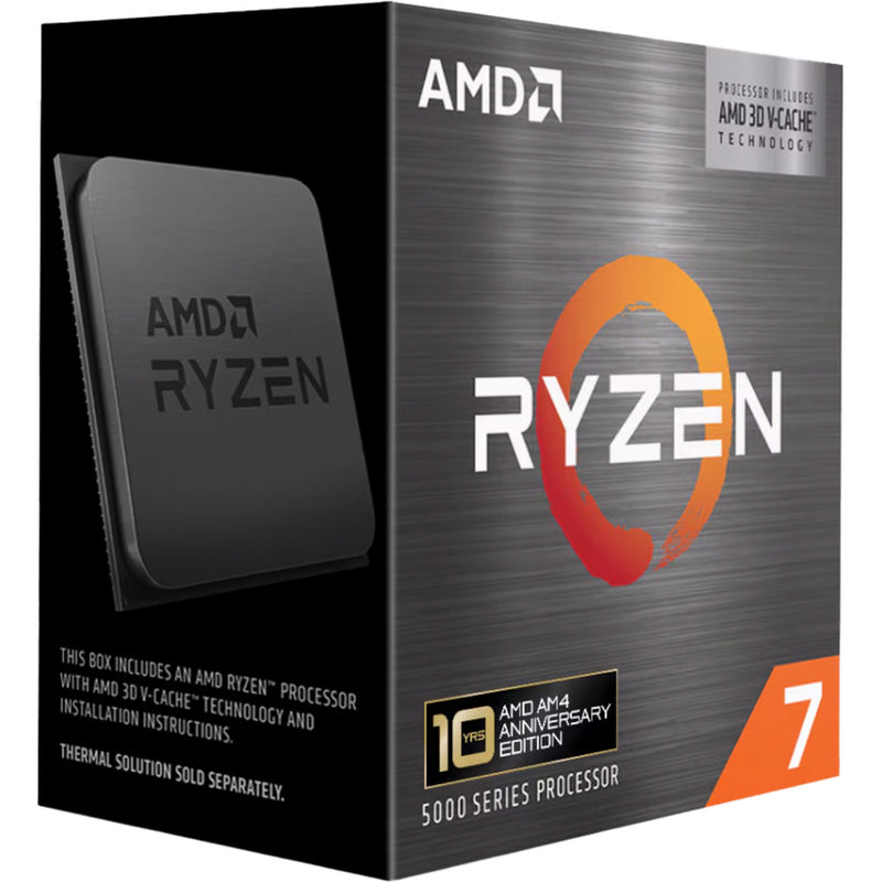 Afbeelding laden in galerijviewer, Amd ryzen 7 5800x3d, 3,4 ghz (4,5 ghz turbo boost) socket am4 processor (boxed)
