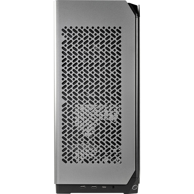 Load image into Gallery viewer, Cooler master ncore 100 max mini tower behuizing (donkergrijs | 2x usb-a | 1x usb-c)
