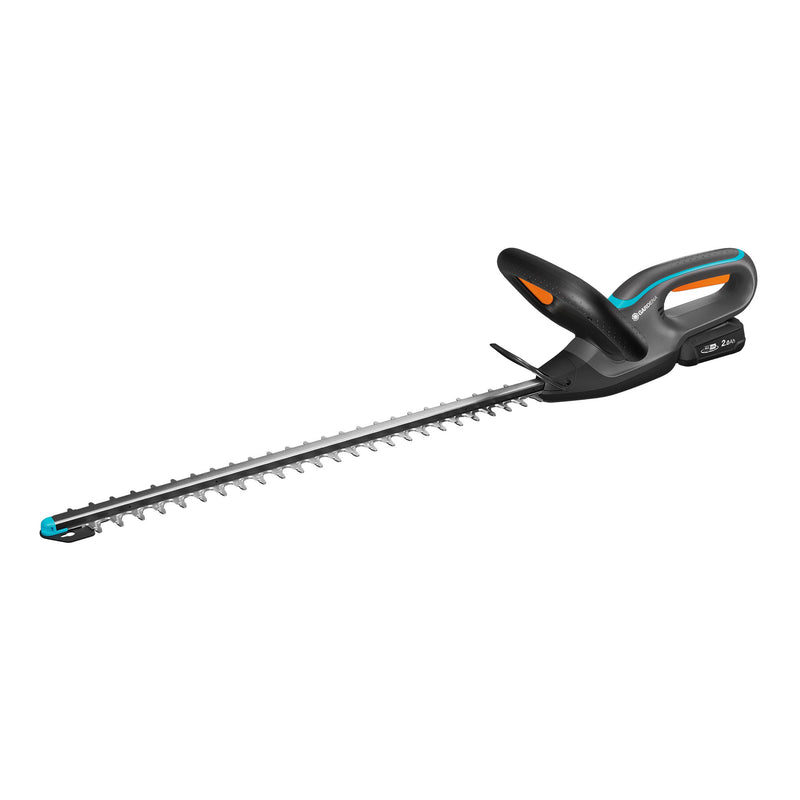 Load image into Gallery viewer, Gardena accuheggenschaar easycut 55 18v set (grijs turquoise, 14735-20, accu en oplader inbegrepen)