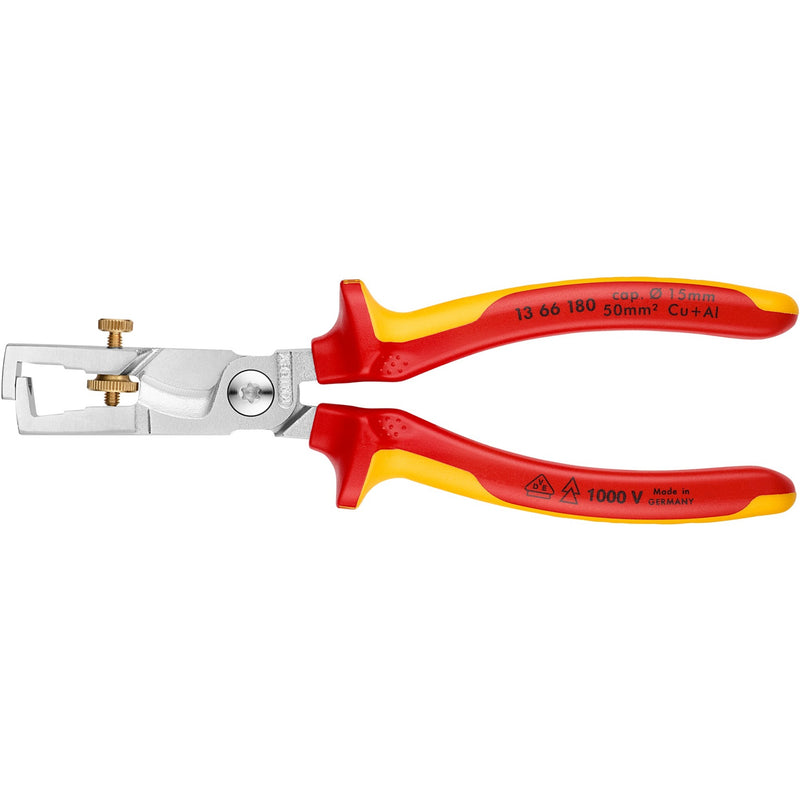 Afbeelding laden in galerijviewer, Knipex strix afstriptang met kabelschaar vde 180