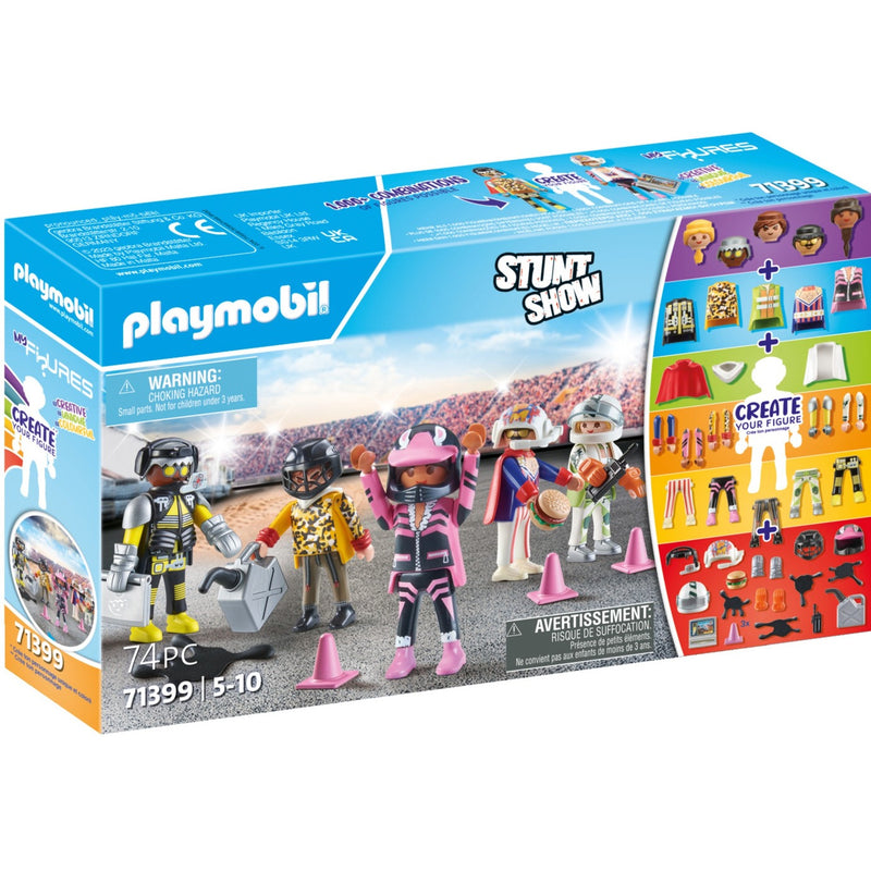 Load image into Gallery viewer, Playmobil my figures - stuntshow constructiespeelgoed (71399)