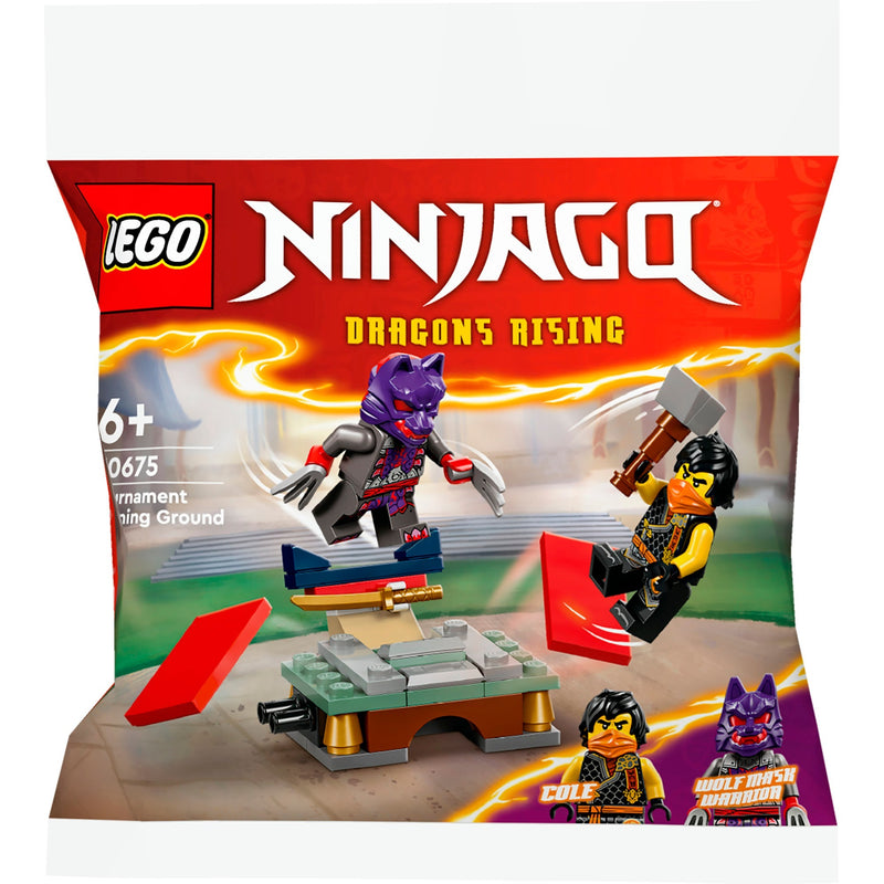 Afbeelding laden in galerijviewer, Lego ninjago - toernooi trainingsveld constructiespeelgoed (30675)