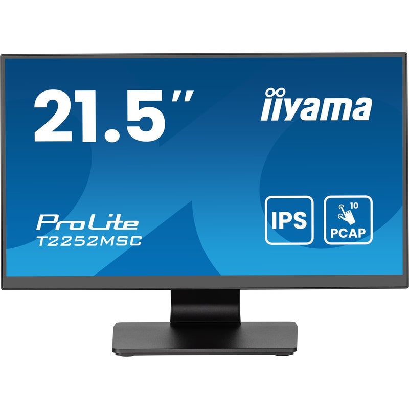 Load image into Gallery viewer, Iiyama prolite t2252msc-b2ag 21.5 touchscreen monitor (zwart, hdmi, displayport, 2x usb-a, usb-b)