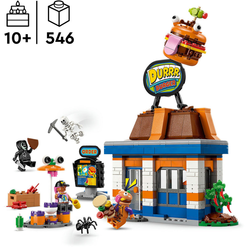 Load image into Gallery viewer, Lego fortnite - durrr burger restaurant constructiespeelgoed (77076)