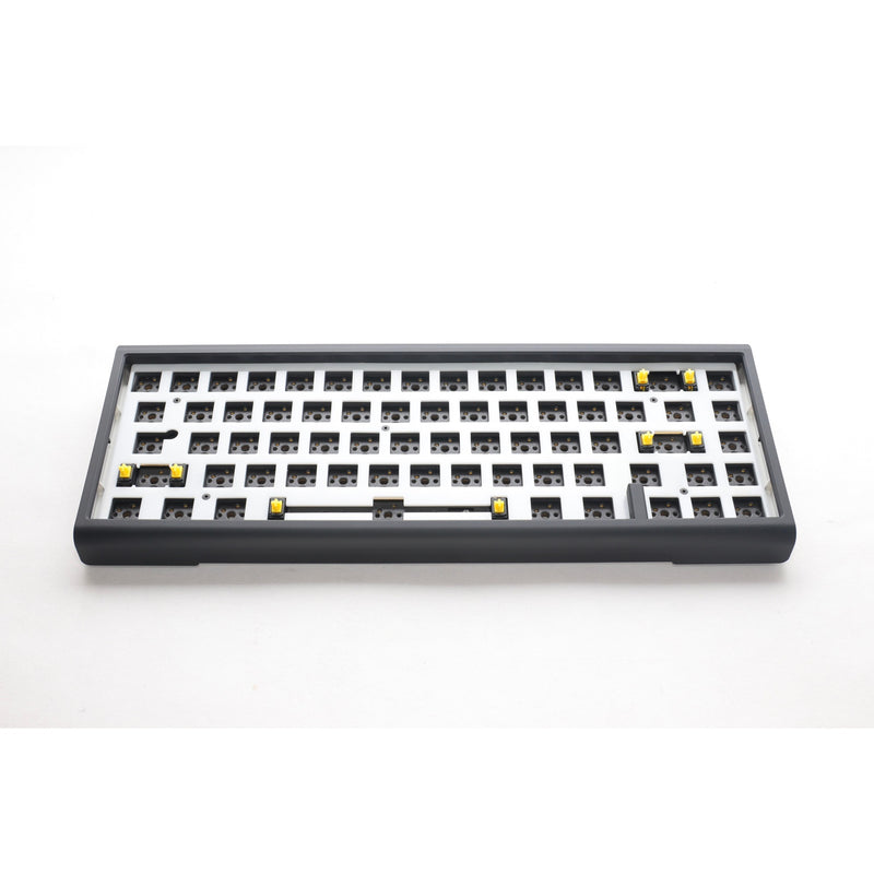 Load image into Gallery viewer, Ducky projectd tinker 65 met qmk via, toetsenbord (zwart wit, us lay-out, barebone. rgb led, hot-swappable, gasket mount, 65%)