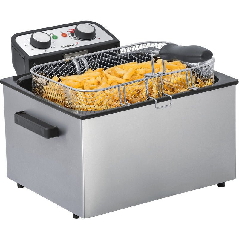 Load image into Gallery viewer, Steba df 300 frituurpan (roestvrij staal, 5,0 liter)