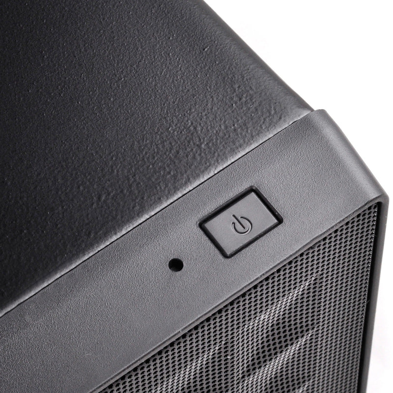 Afbeelding laden in galerijviewer, Silverstone sst-sg13b-c mini tower behuizing (zwart | 1x usb-a | 1x usb-c)