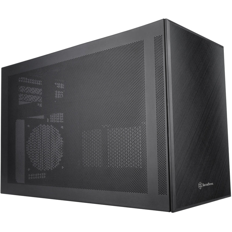 Load image into Gallery viewer, Silverstone sugo 17 mini tower behuizing (zwart | 2x usb-a | 1x usb-c)